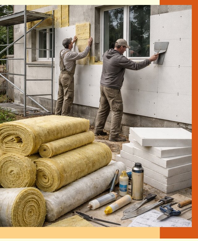 Утепление домов в Назрани под ключ от 4314 руб/м2 | Профессионально — ТепломастерНзр