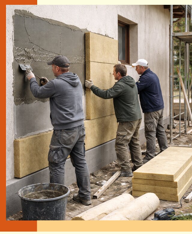 Утепление частного дома в Назрани — тепло, экономия и надежность