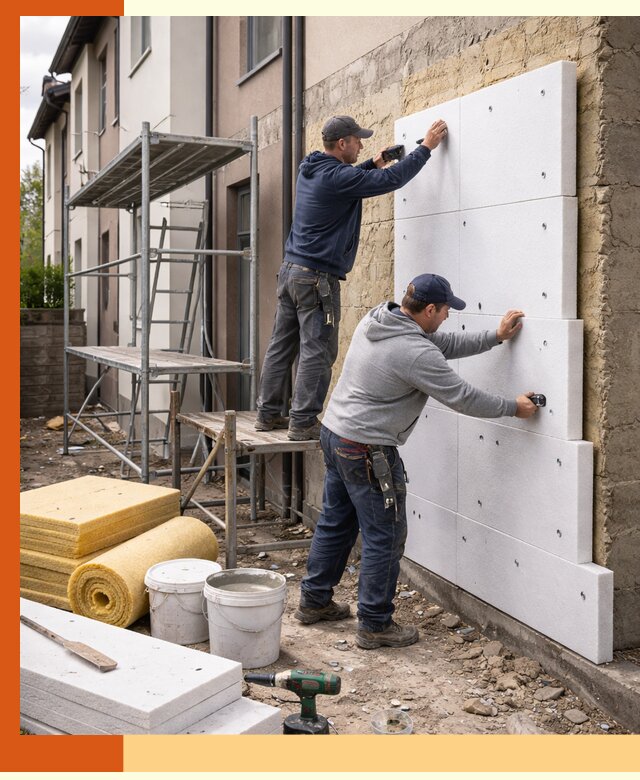 Утепление таунхауса с гарантией комфорта в Назрани