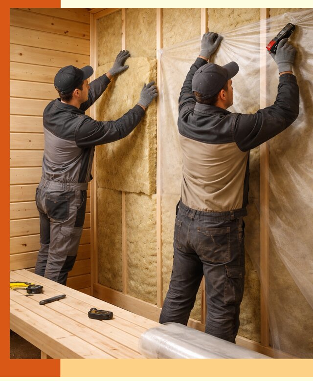 Профессиональное утепление сауны в Назрани с гарантиями качества