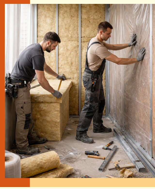 Профессиональное утепление лоджии в Назрани эффективно и надежно