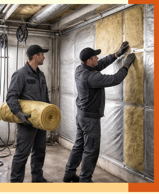 Утепление автомойки в Назрани от 8731 руб./м2 — комплексное утепление под ключ | ТепломастерНзр