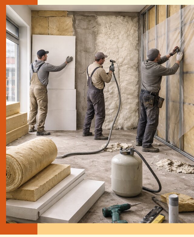 Утепление магазина в Назрани: комплексные решения по теплоизоляции