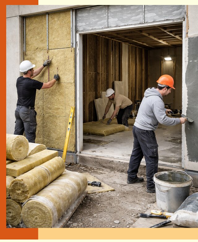 Утепление торгового павильона в Назрани — качественно и энергоэффективно