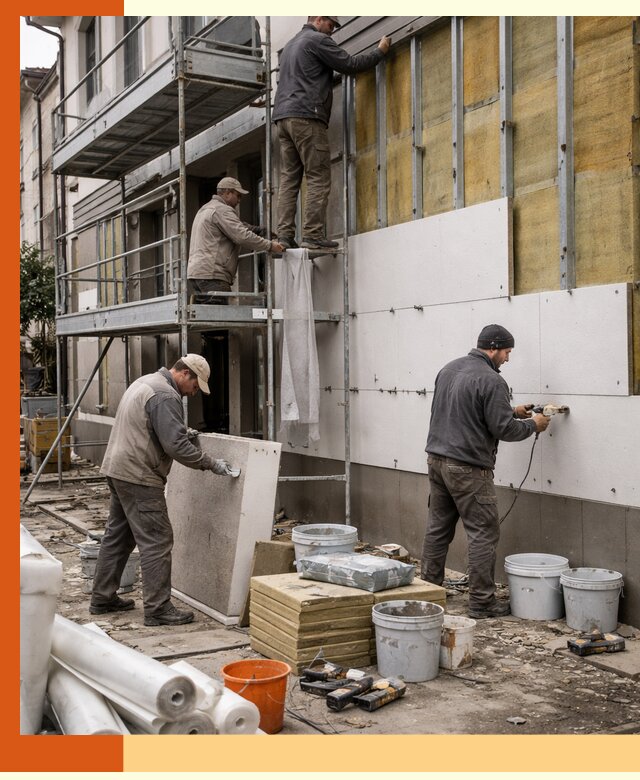 Утепление гостиницы под ключ в Назрани с гарантией качества