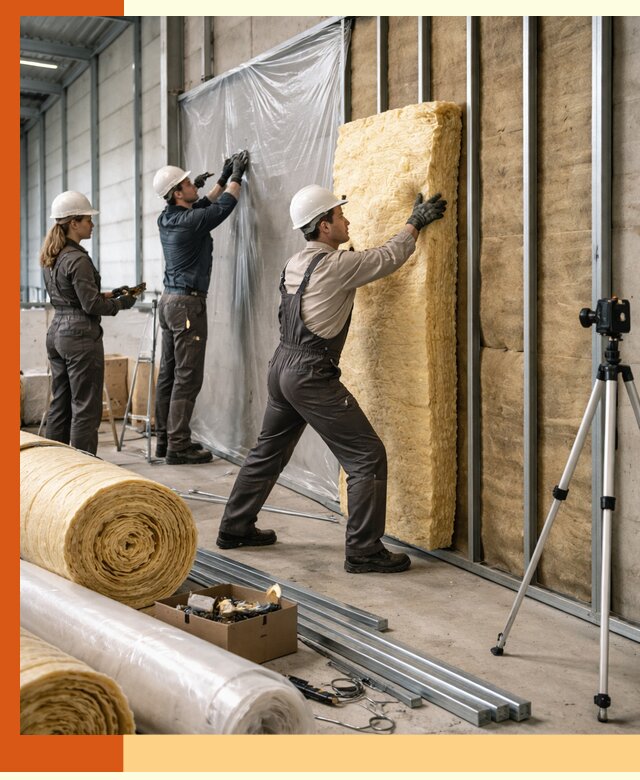 Утепление складского терминала в Назрани профессионально и надёжно