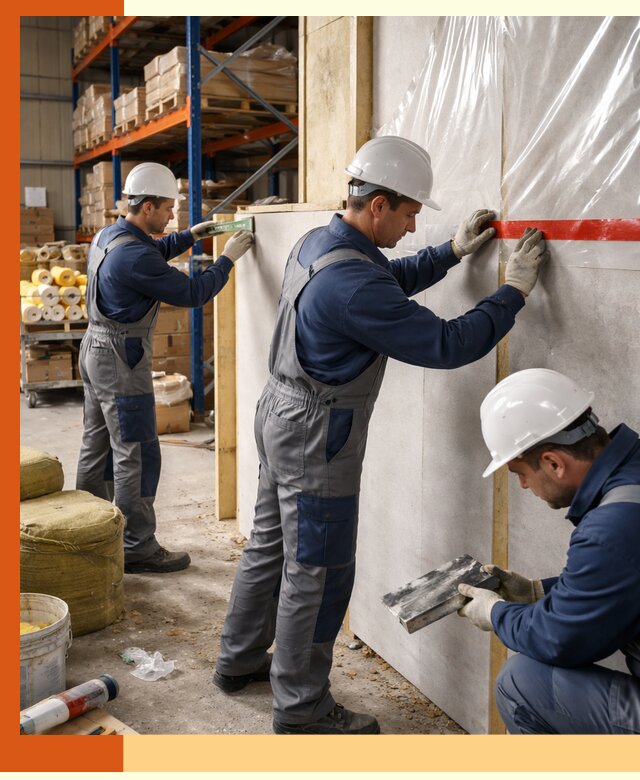 Утепление теплого склада под ключ в Назрани