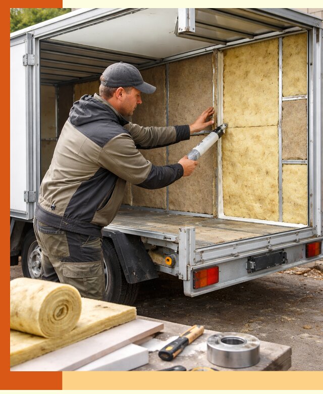 Профессиональное утепление прицепа в Назрани для любых условий