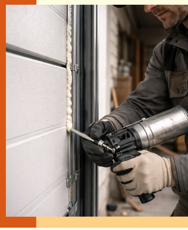 Заполнение пустот ворот в Назрани профессионально и герметично