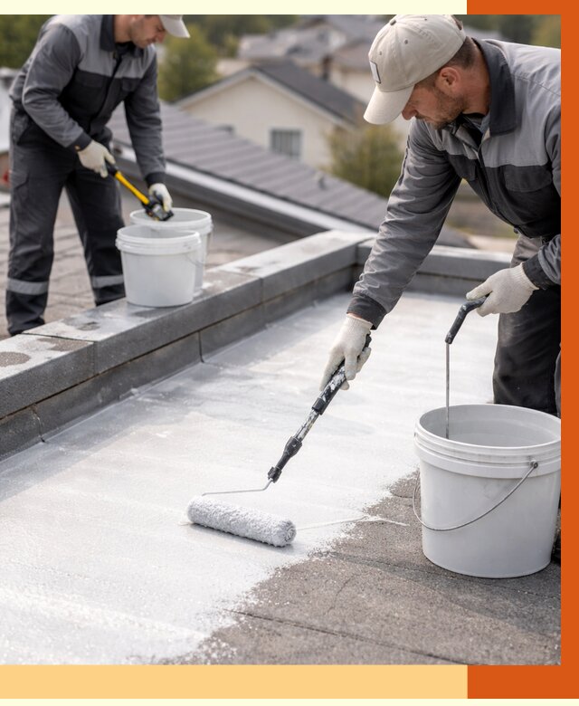 Утепление кровли жидкой теплоизоляцией в Назрани от 2208 руб./м2 | ТепломастерНзр