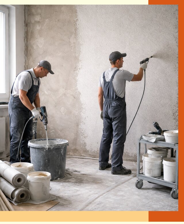 Утепление стен жидкой теплоизоляцией в Назрани от 4314 руб/м² | ТепломастерНзр