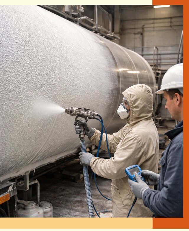 Утепление автоцистерны жидкой теплоизоляцией в Назрани от 14894 руб. под ключ | ТепломастерНзр