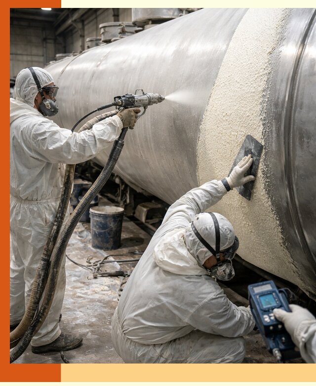 Утепление автоцистерн жидкой теплоизоляцией в Назрани