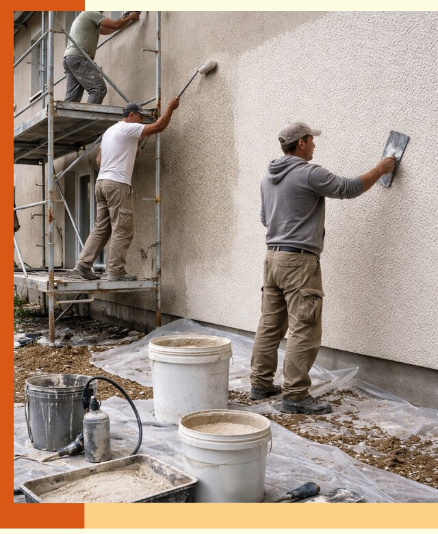 Утепление фасада жидкой пробкой в Назрани