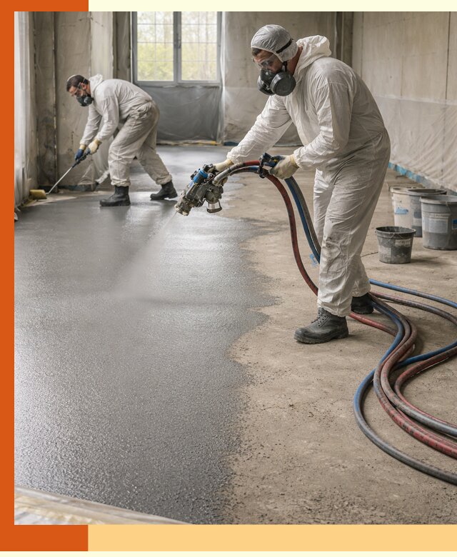 Гидроизоляция полимочевиной полов и конструкций в Назрани