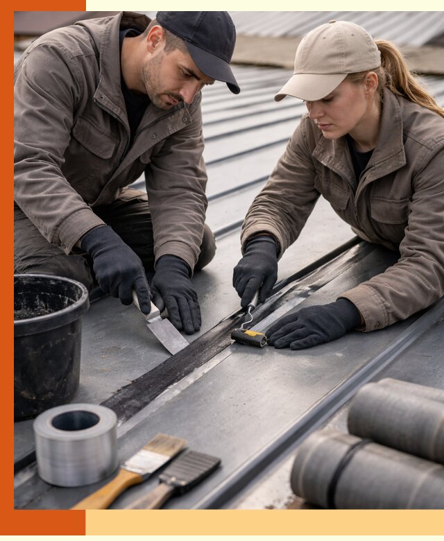 Гидроизоляция фальцевой кровли в Назрани качественно и надежно