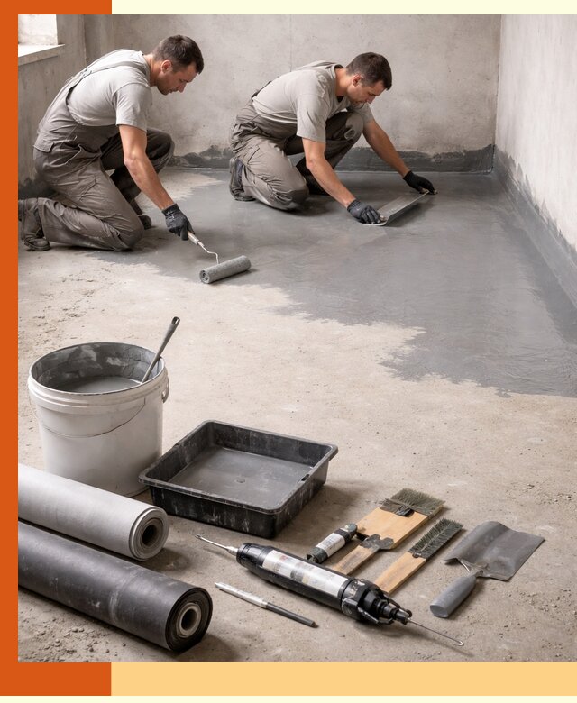 Гидроизоляция пола в Назрани — надежная защита от влаги и протечек