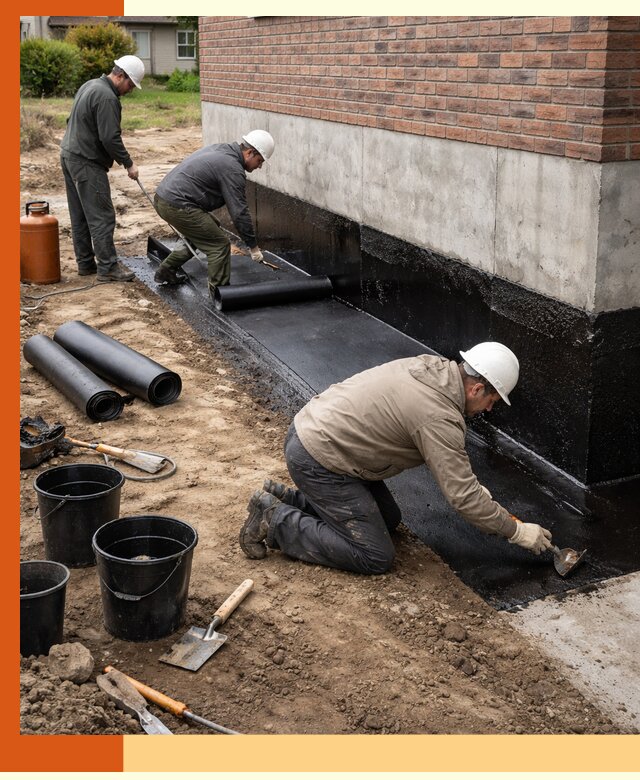 Гидроизоляция фундамента в Назрани: надежная защита строений