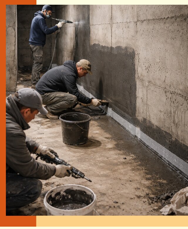 Гидроизоляция подвала в Назрани — комплексная защита от влаги