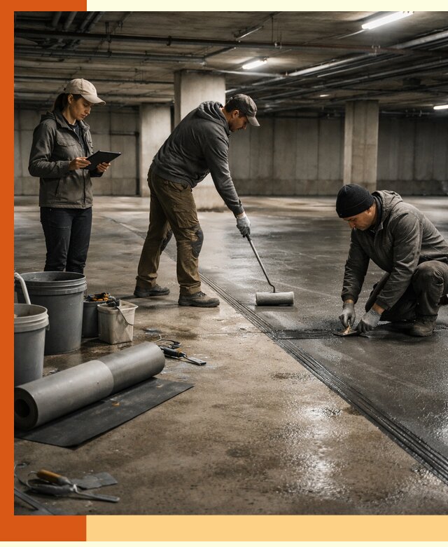 Гидроизоляция паркинга в Назрани: качественная защита зданий