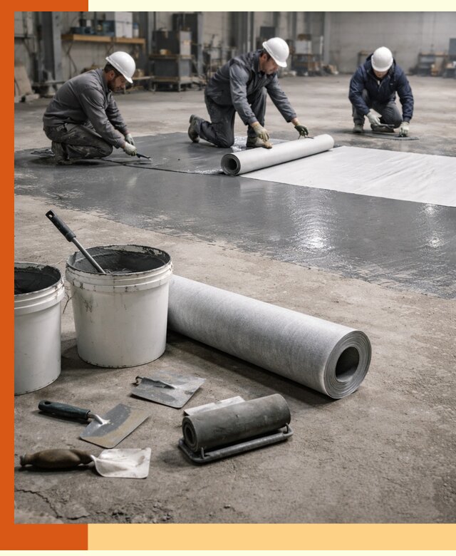 Гидроизоляция промышленного пола в Назрани — защита и долговечность