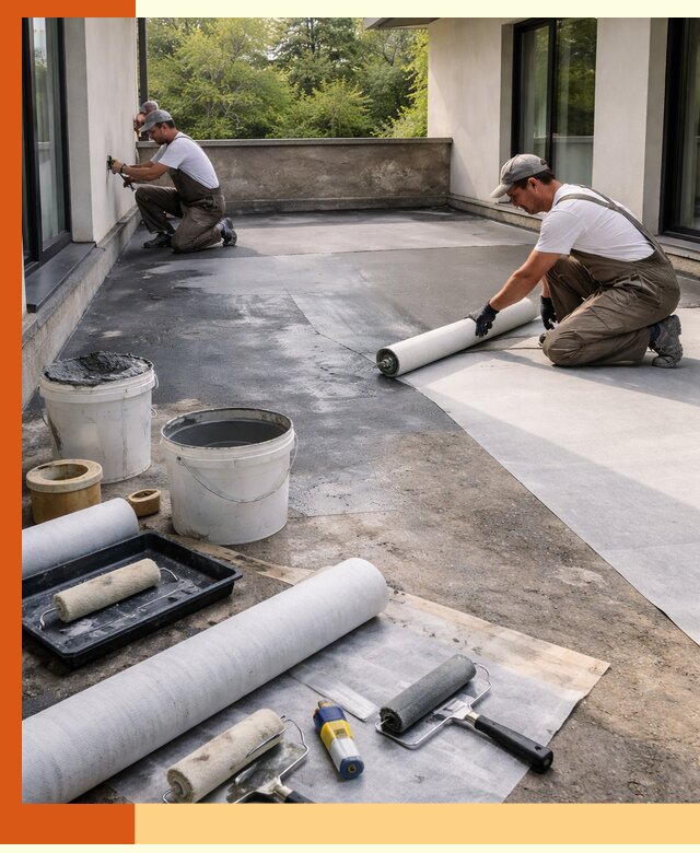 Гидроизоляция террасы в Назрани — надежная защита от влаги и протечек