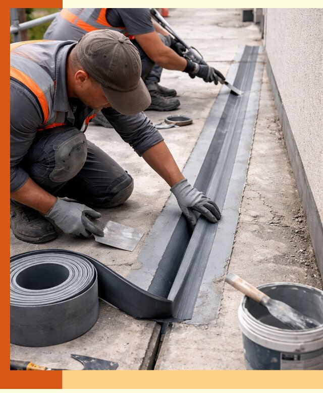 Гидроизоляция деформационного шва в Назрани профессионально и надежно