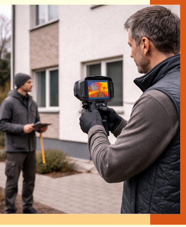 Тепловизионное обследование дома в Назрани от 4622 руб. — услуги ТепломастерНзр
