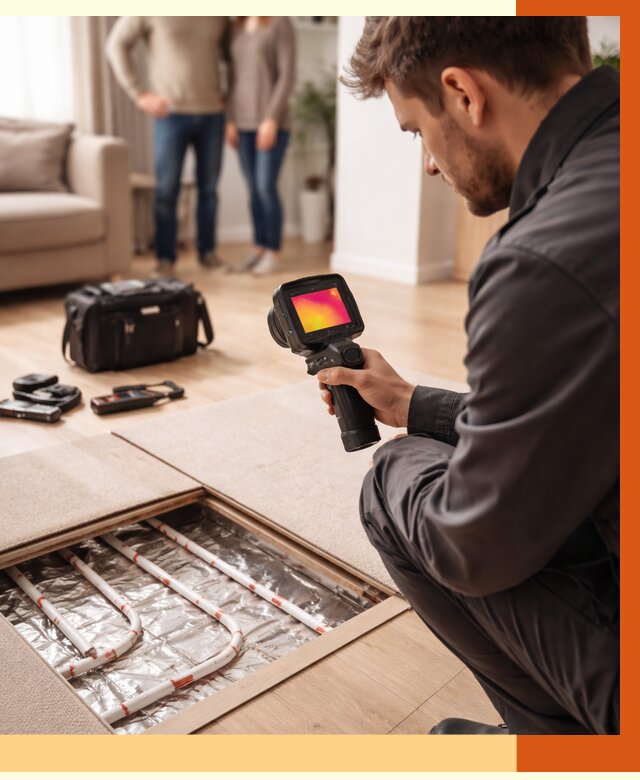 Тепловизионное обследование теплого пола в Назрани от 4622 руб. — ТепломастерНзр