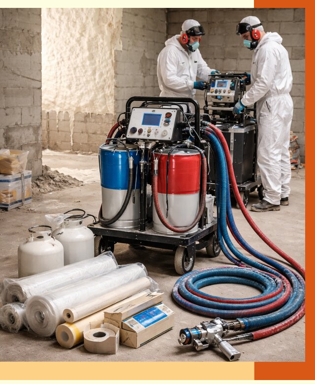 Аренда установки для напыления ППУ в Назрани от 35952 руб. | ТепломастерНзр