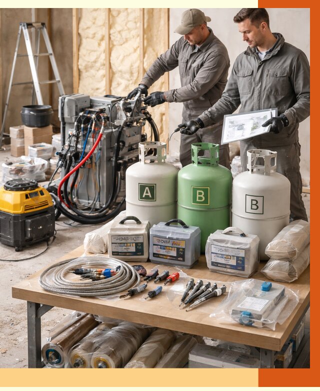 Продажа компонентов ППУ с консультацией в Назрани от 4314 руб. | ТепломастерНзр